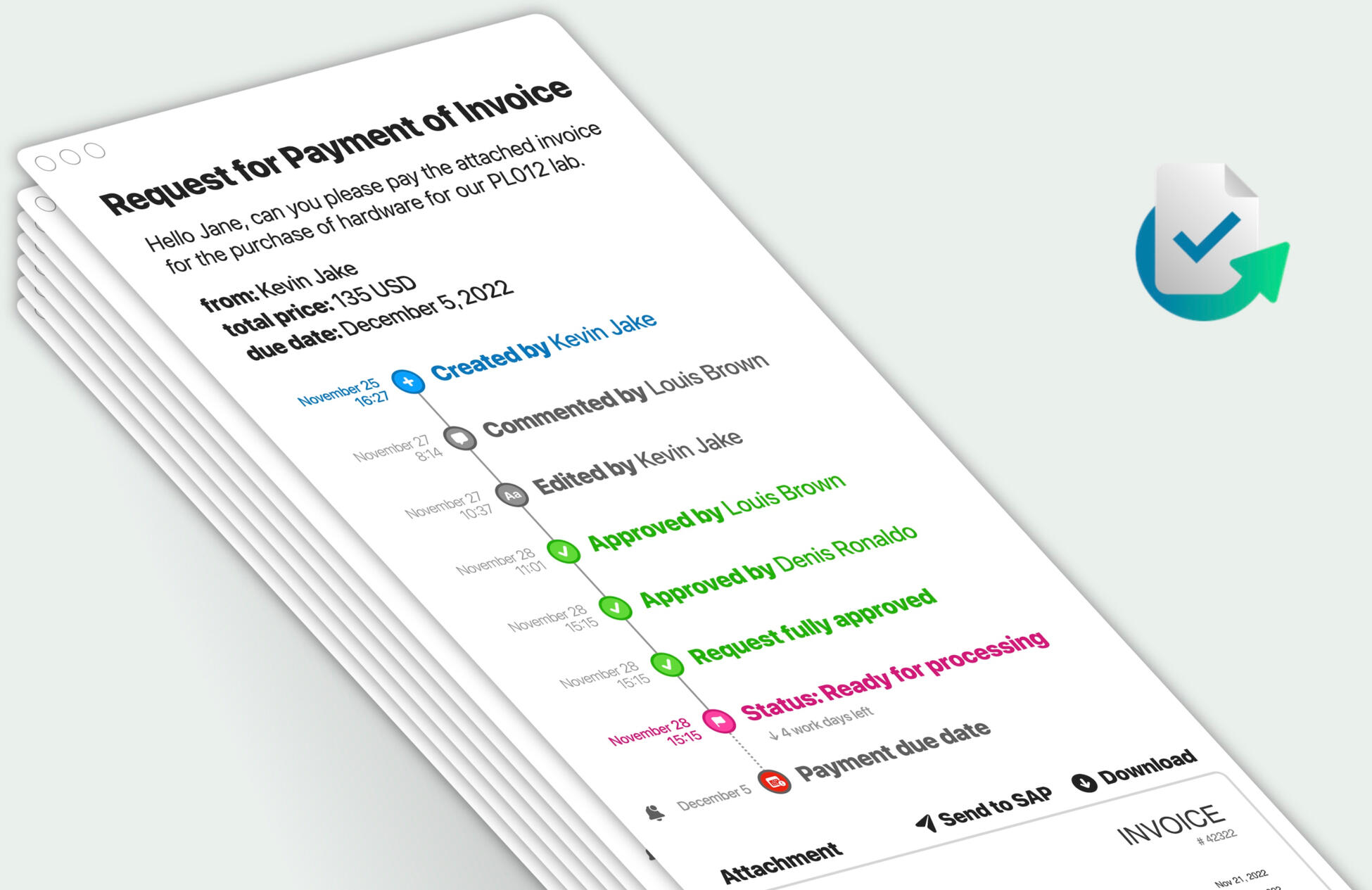 Invoice Workflow EasyFlow